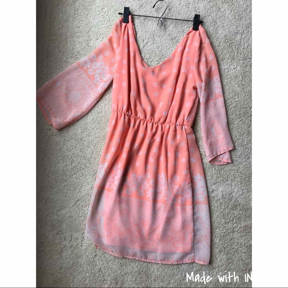 Francesca’s Coral Dress